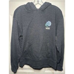 Vans‎ Crop Sweatshirt Women’s Gray Rose Pullover Women’s Size Medium